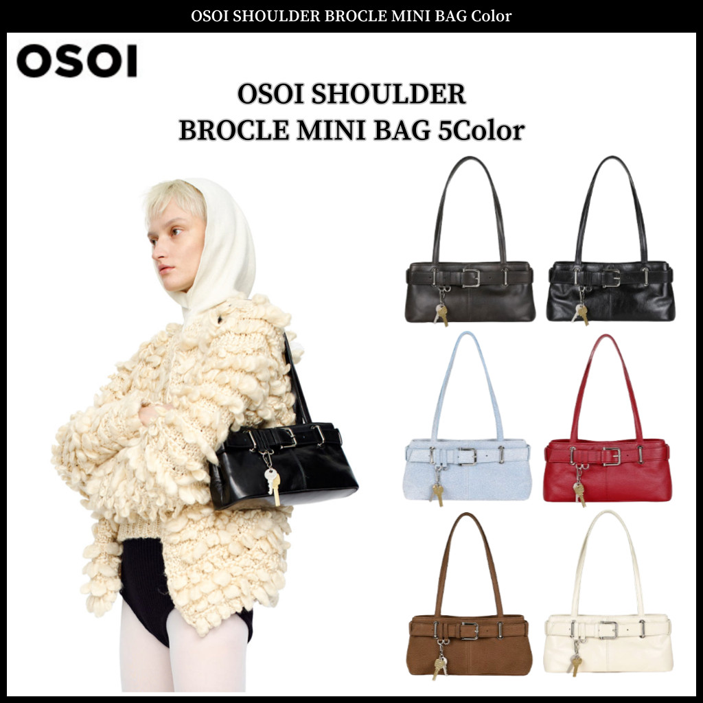 Osoi SHOULDER BROCLE MINI BAG 6 สี