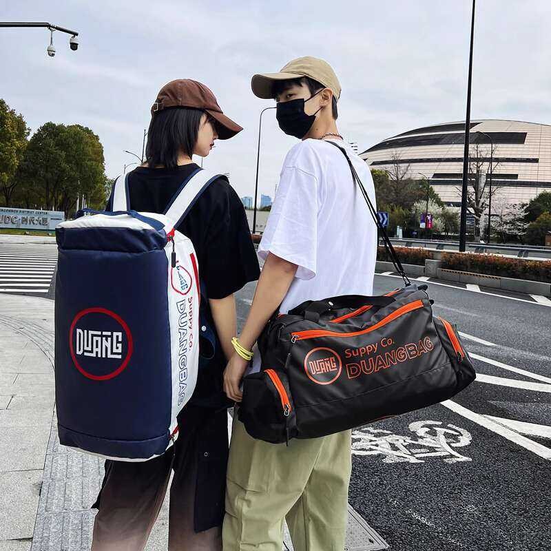 Duffel กระเป๋าถือกระเป๋าเดินทาง Duffel ความจุขนาดใหญ่ Duffel น้ำหนักเบา กระเป๋าเดินทาง กระเป๋ากีฬา