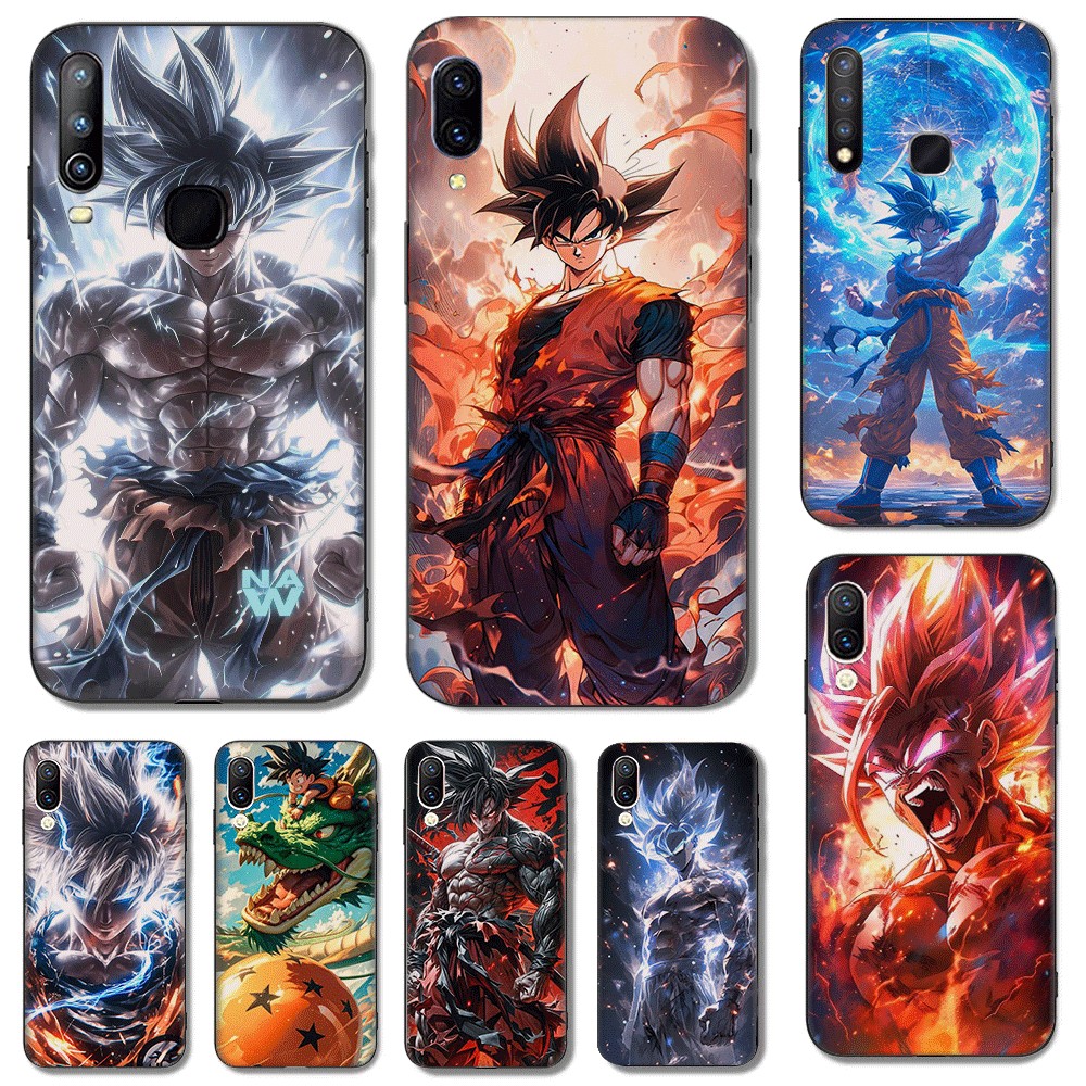 การ์ตูน Dragon Ball Goku เคสโทรศัพท์สําหรับ vivo Y18S Y18E T3 lite Y37M Z9 lite Y19S TPU ป้องกันกรณี