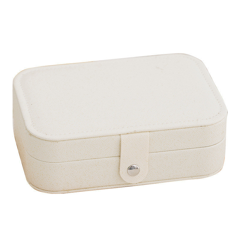 Simple Portable Jewelry Box Travel Jewelry Storage Bracelet Jewelry Earing Jewelry Box Ready Stock