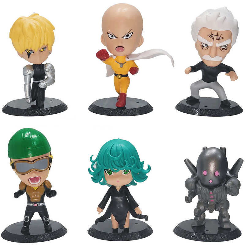 ◆ 6 ชิ้น / 1 ชุดอะนิเมะ Ichibun Saitama Prefectural หุ่น Genos