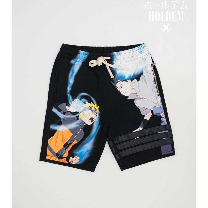 Holdem x #naruto Naruto Vs. Sasuke sweatshorts