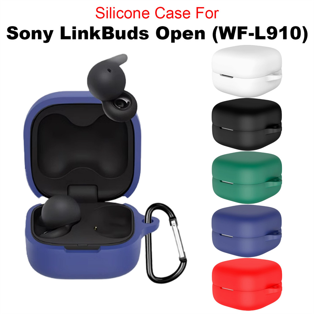 เคสซิลิโคนอ่อนนุ่มสําหรับ Sony LinkBuds Open (WF-L910) ฝาครอบหูฟังกันกระแทก Anti-Scratch Shell อุปกรณ์เสริมหูฟัง
