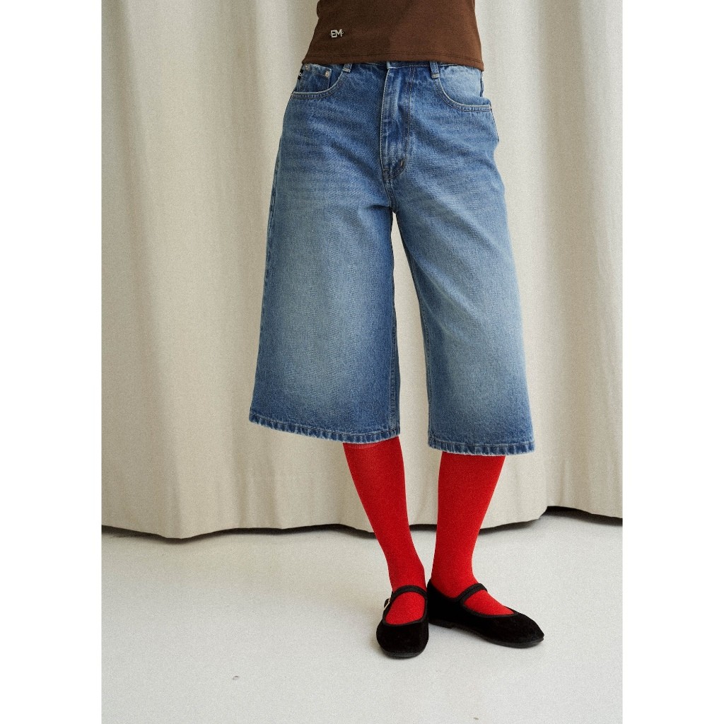 ♞,♘,♙ENDOFMARCH | VENICE BAGGY JORTS กางเกงยีนส์ขาสั้น ทรง Baggy XM