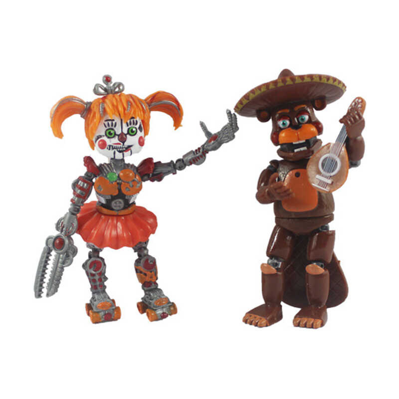 Midnight ตุ๊กตา*หมี และ Freddy Dolls Five Nights การ์ตู