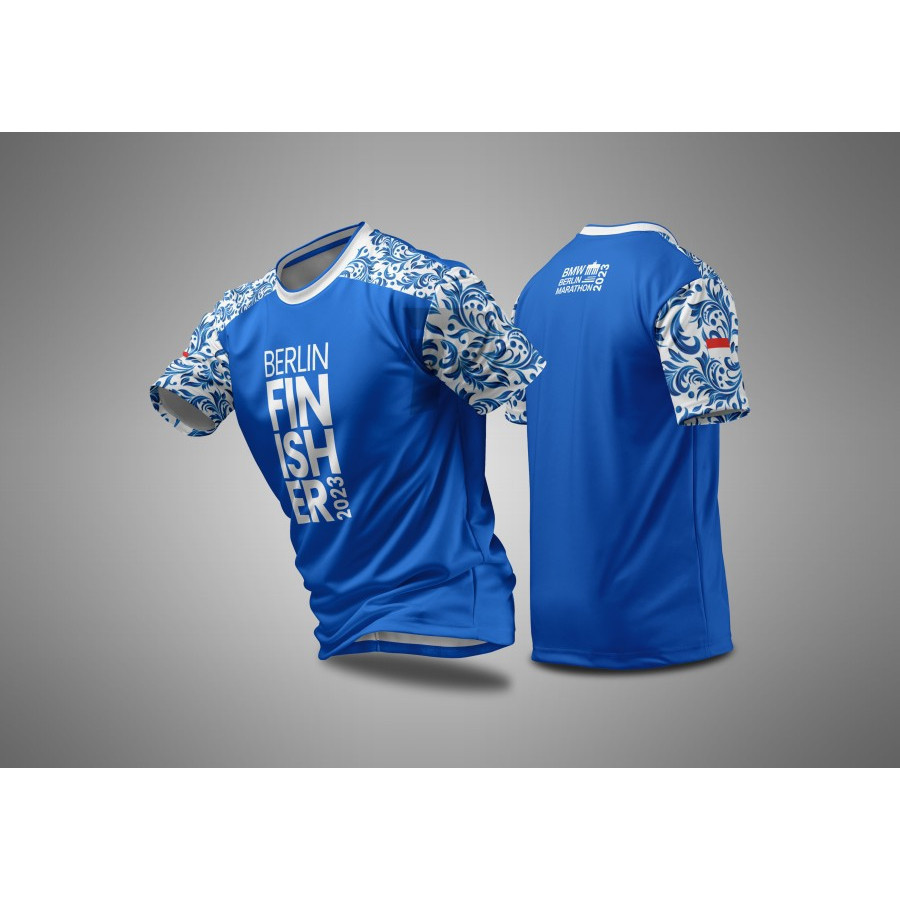 เสื้อ Finisher Berlin Marathon 2024 Lari Unisex Premium