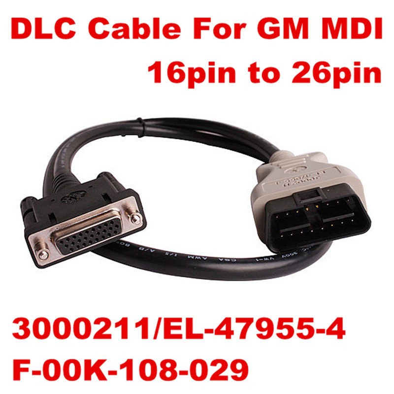 ในสต็อก ใหม่ MDI DLC สําหรับ GM MDI OBD2 หลักสายทดสอบอินเทอร์เฟซ 3000211 El-47955-4 &ETAS F-00K-108-