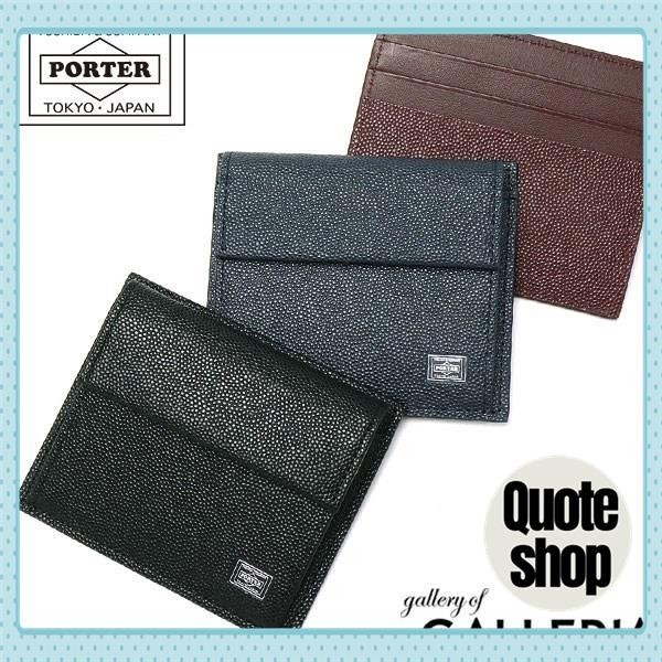 Porter ABLE Card & Coin Case 030-03442 กระเป๋าสตางค์ขนาดเล็ก Yoshida กระเป๋า PORTER ABLE CARD & COI