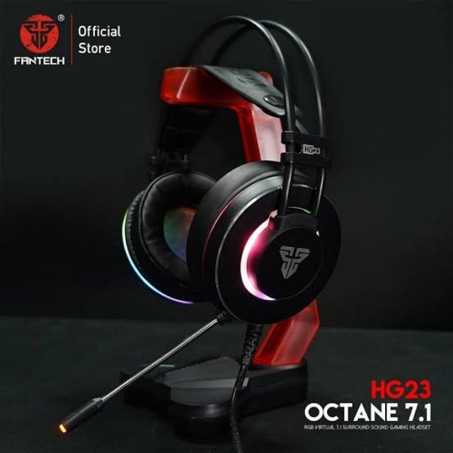 ในสต็อก ชุดหูฟังสําหรับเล่นเกม HG23 Octane Fantech