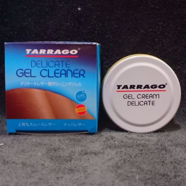 ในสต็อก Tarrago Delicate Gel Cleaner 50Ml + ผ้าขัดเงา (Made In Spain)