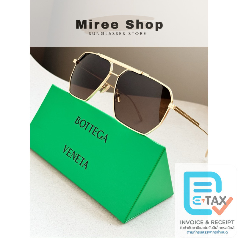 Bottega Veneta Classic Aviators ทรงคลาสสิค BV1012S