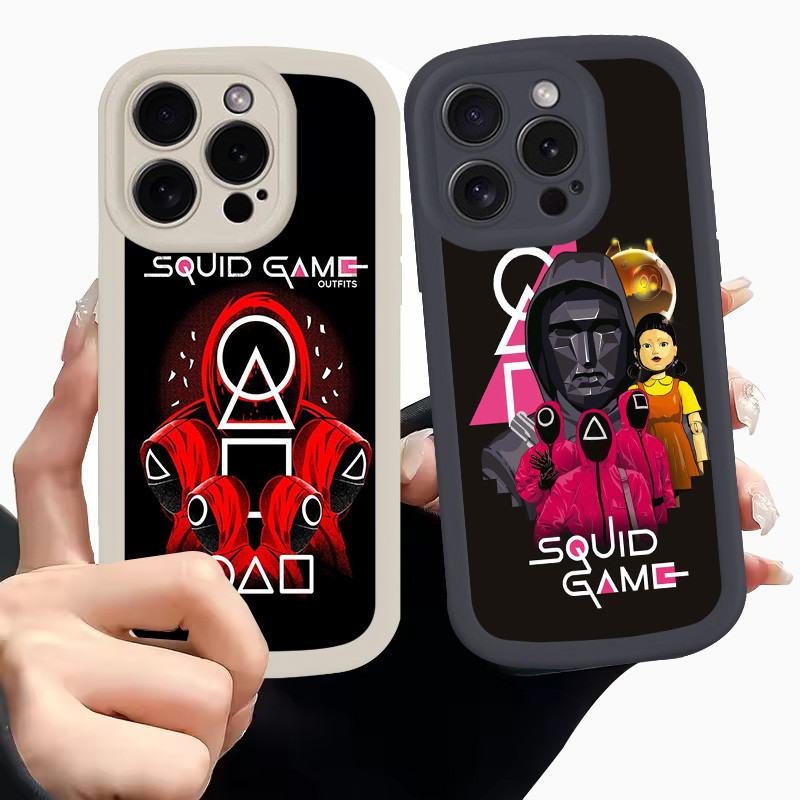 Z-14 Squid Game Soft Case สําหรับ iPhone 11 12 8 7 Pro Max Plus