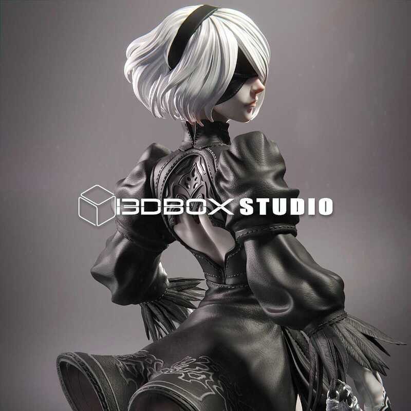 Neil-Mechanical Era-Trendy Play Figure สีขาวรุ่น 1/6 12K การพิมพ์บ่มแสงความแม่นยําสูง