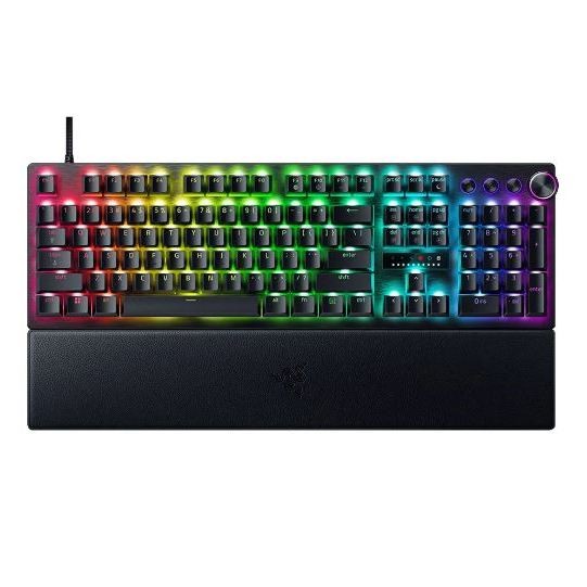 KEYBOARD (คีย์บอร์ด) RAZER HUNTSMAN V3 PRO (BLACK) (RAZER ANALOG OPTICAL SWITCH GEN-2 - CHROMA RGB