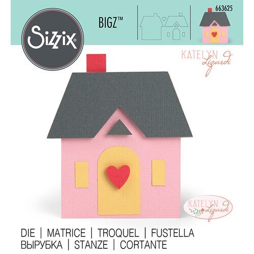 ในสต็อก Sizzix Bigz Die - House