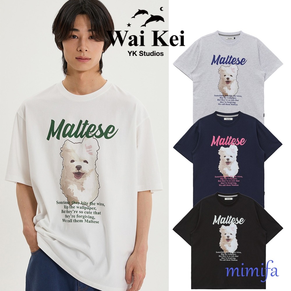 ♞,♘Waikei GOOREUM เสื ้ อยืดครึ ่ งแขนภาพประกอบ XM