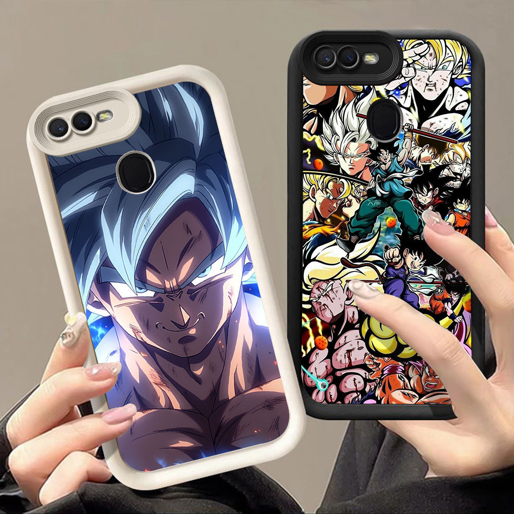 สําหรับ OPPO Realme A12 A12s F7 C2 F9 C2s A5S A5 A1K A11K A12E A7 A3S Pro Q-88 อะนิเมะ Goku