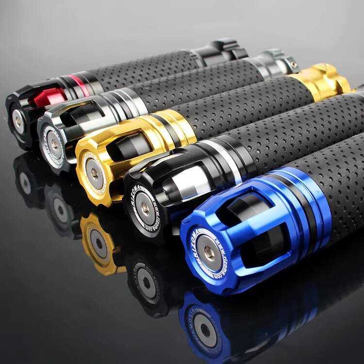 Yamaha YP400/YP3 Mesty Mesty YP400 ดัดแปลงอลูมิเนียมอัลลอยด์มือจับยางฝาครอบมือจับ