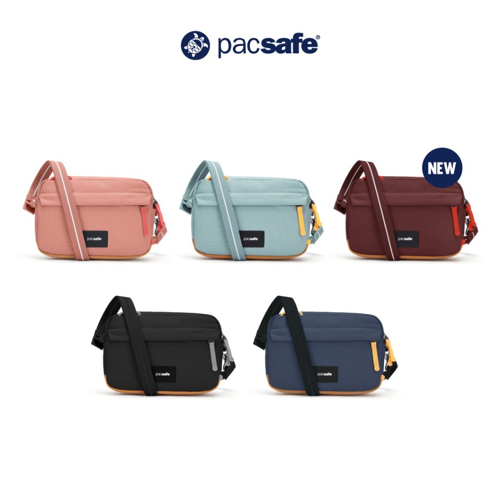 ♞Pacsafe Go Anti-Theft Crossbody Bag  ANTI-THEFT  กระเป๋าสะพายพาดลำตัว กระเป๋ากันขโมย ert