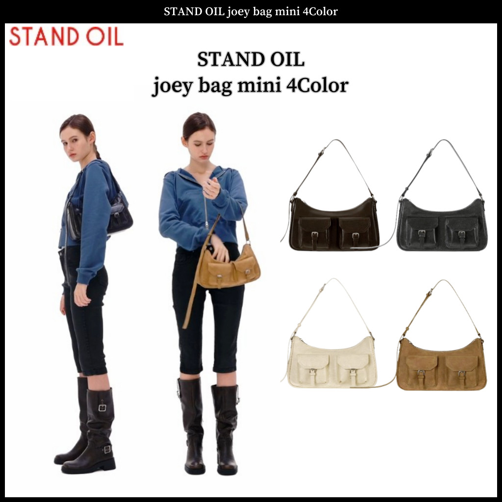 ♞Stand OIL joey bag mini 4Color FVB