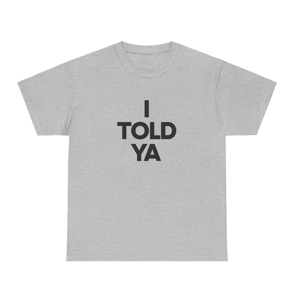 ♞เสื้อยืด Told Ya Challengers Zendaya XM