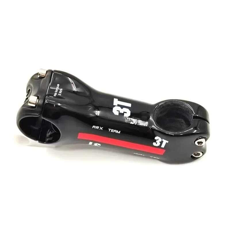 ▥ TOP ยี่ห้อ 3T คาร์บอนจักรยาน Road Bike T800 คาร์บอนไฟเบอร์ Mtb Stem มุม 6/17 องศา/Steerer เส้