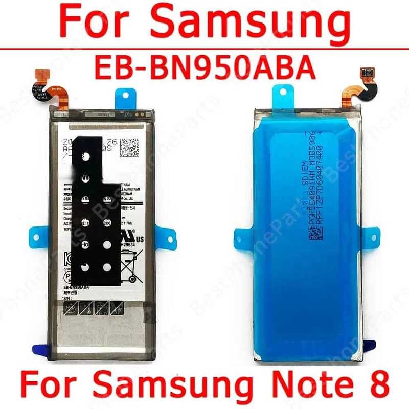 ▥ แบตเตอรี่สำหรับ Samsung Note 8 9 Plus 10 + 20 Ultra 5G อะไหล่สำรอง Li-Ion สำหรับโทรศัพท์มือถื