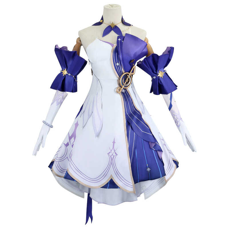 Honkai TM Star Rail Robin Dress Cosplay Cloth Halloween Party Costume MT