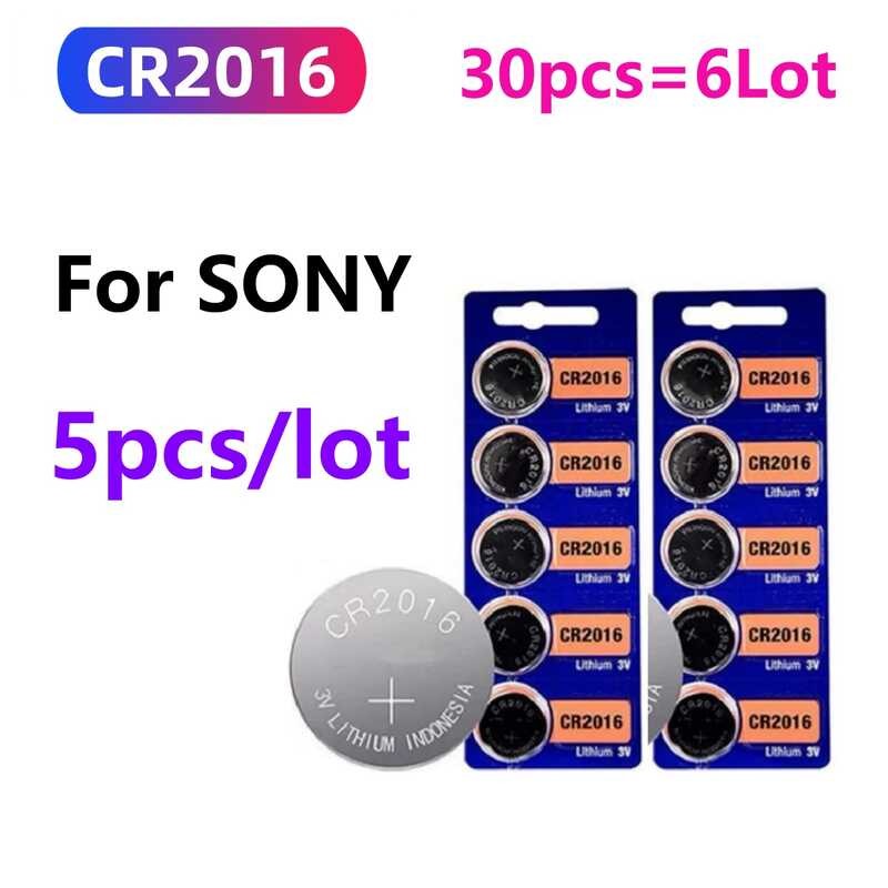 Δ 30 ชิ้น สำหรับ Sony Cr2016 ปุ่มแบตเตอรี่ Lm2016 Br2016 Dl2016