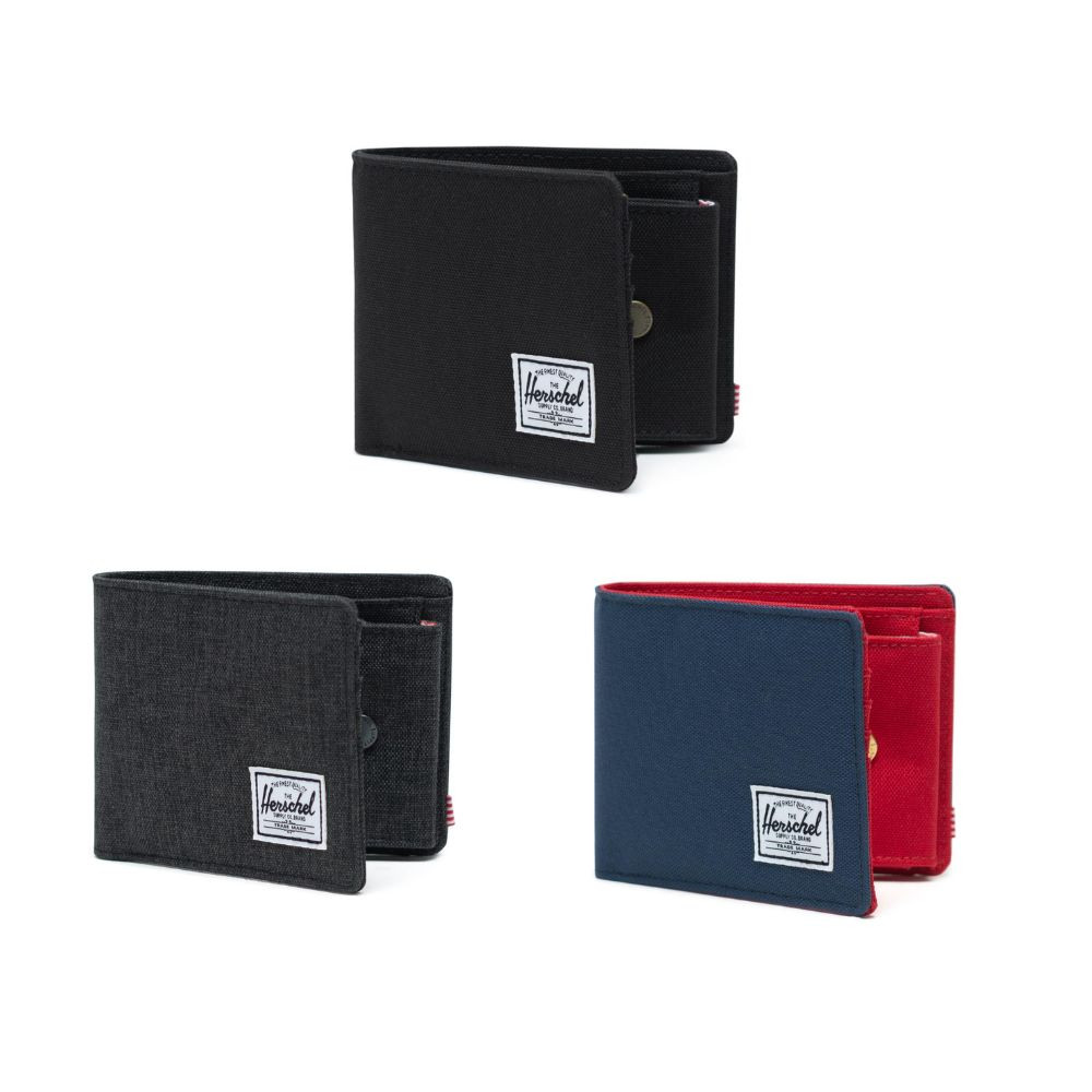 ♞,♘Herschel Supply กระเป๋าสตางค์ Roy Coin X-LARGE RFID  มีช่องใส่เหรียญ ert
