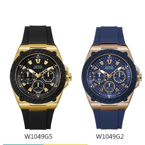 พร้อมสต็อก ！GUESS ของแท้100% W1049G5 W1049G2 -45mm นาฬิกาแฟชั่นผู้ชายแบรนด์ W1049G3 W1049G6 W1048G2