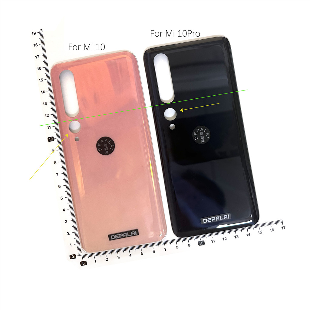 สําหรับ Xiaomi 10 10Lite 10Pro 10s ที่อยู่อาศัยด้านหลังกรณีปกหลังอะไหล่