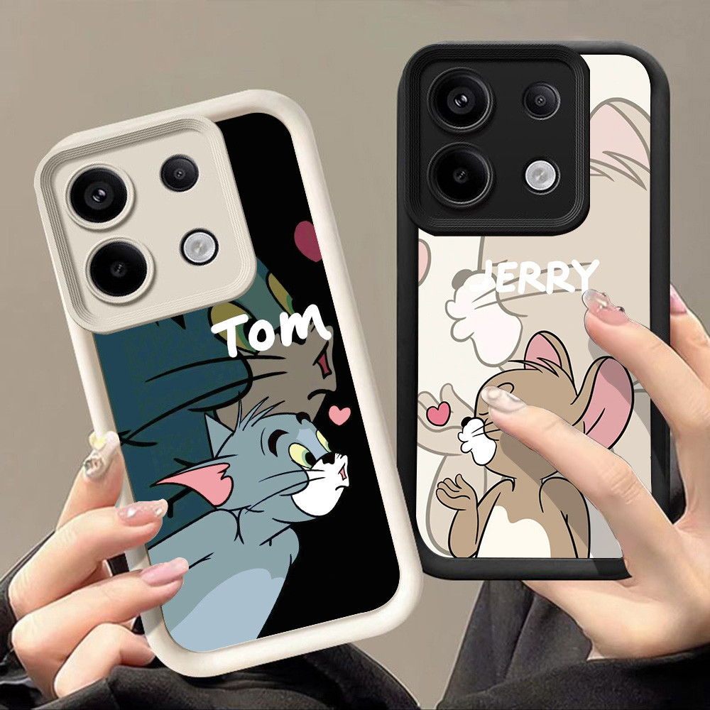 เคสสําหรับ Xiaomi Redmi หมายเหตุ POCO M6 X6 X7 14 13 Pro Plus 5G Q-33 รักคู่