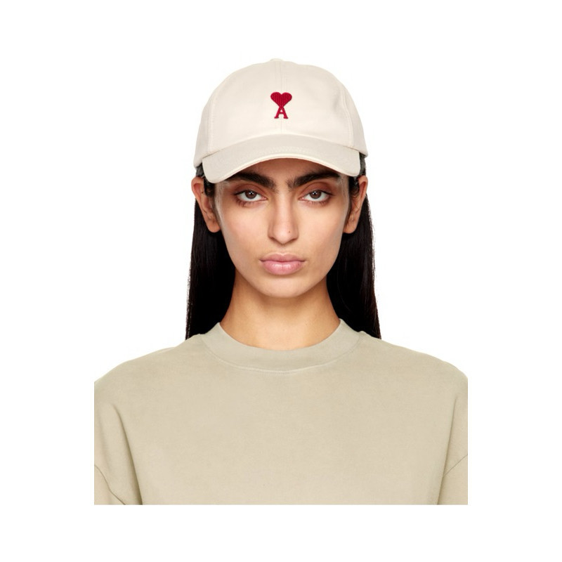 ,,[เก็บโค้ด ลด 1,000 บาท] หมวก Ami ของแท้ Red Ami de Coeur Embroidery Cap พร้อมส่ง