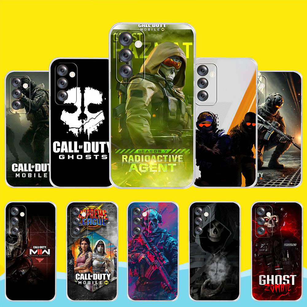 การป้องกันการล่มสลาย iPhone 12 12MIni 12 Pro Max XR 13 13Pro 13 Pro Max 13 Mini 8B8A call of duty เคสซิลิโคนใส