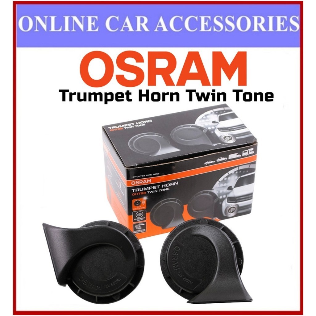 Osram Thrumpet Horn Twin Tune BM Horn 12V แตรรถยนต์ OHT88