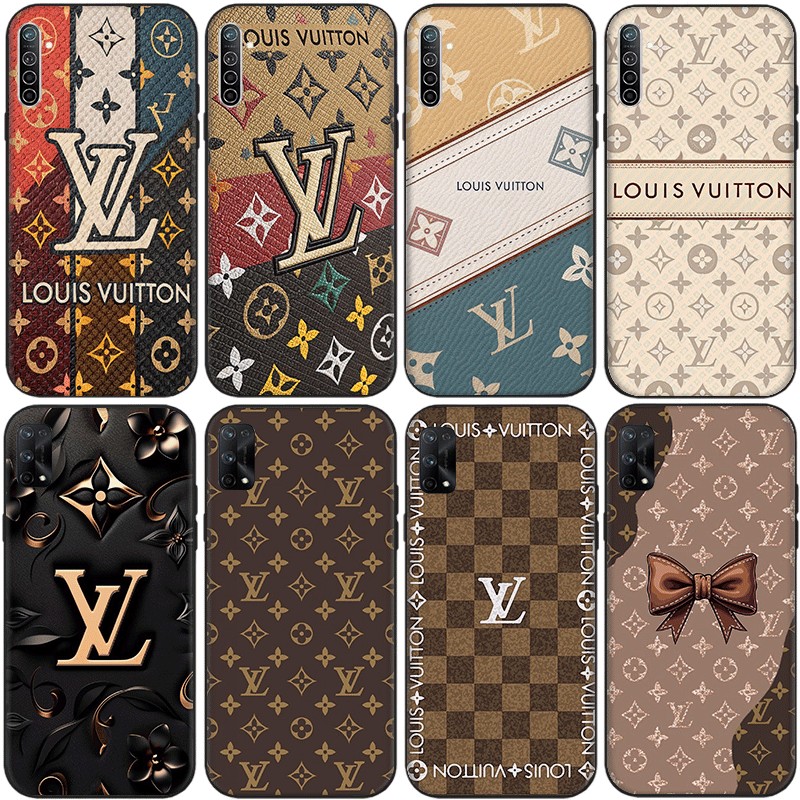 แฟชั่น Cool LV โลโก้สําหรับ OPPO A3S A5 A93 A39 A57 A5S A7 A59 F1S A77 F3 TPU เคสโทรศัพท์นุ่มฝาครอบป