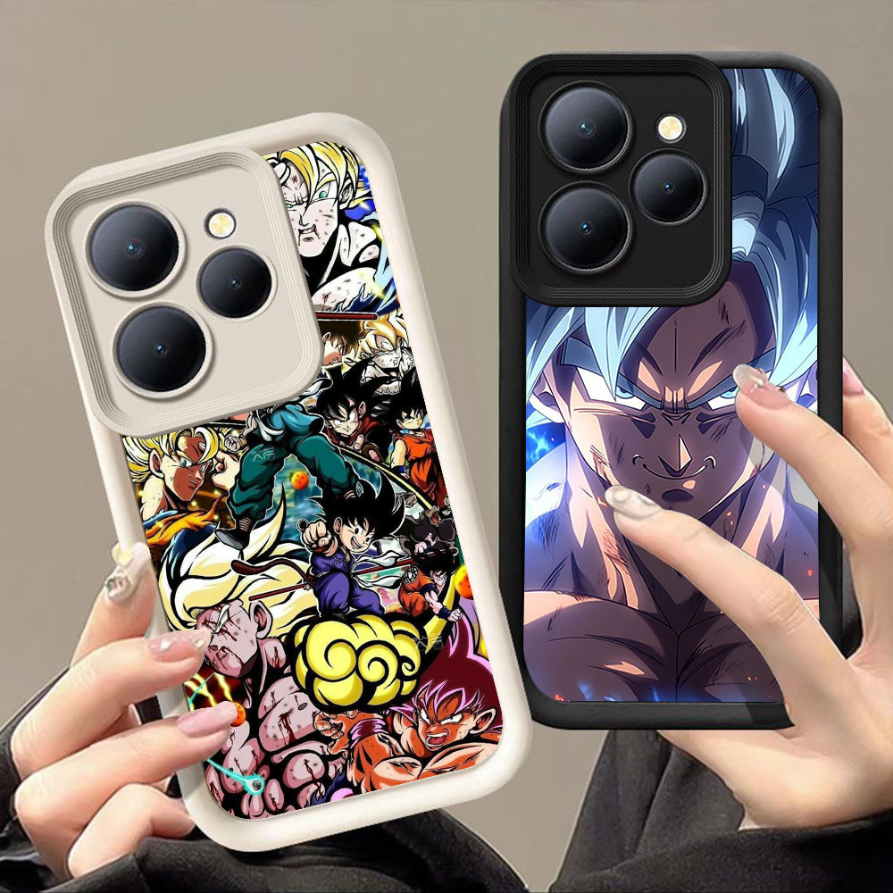 สําหรับ Infinix Smart 9 ร้อน 40i GT 30 30I 8 5 40 Play 20 Pro 5G Q-88 อะนิเมะ Goku