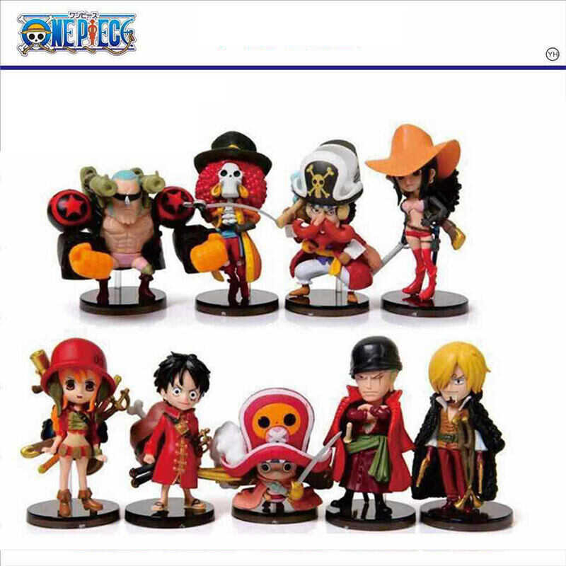 Kids Tumama 67 รุ่น 9 รุ่น One Piece Q Edition โรงละครสีแดงรุ่นการ์ต