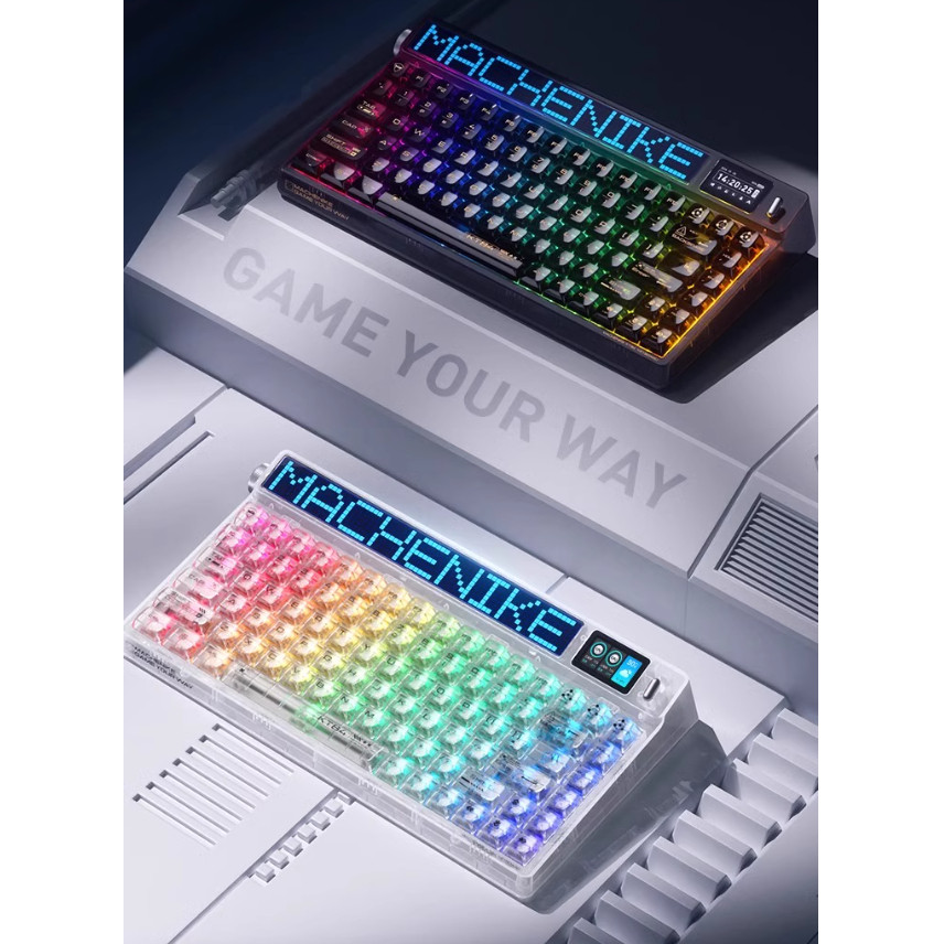 (เรียกแกรปได้ พร้อมส่ง) MACKENIKE KT84 Mechanical Keyboard