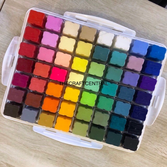 ในสต็อก ชุด Gouache Miya Himi 56 สี