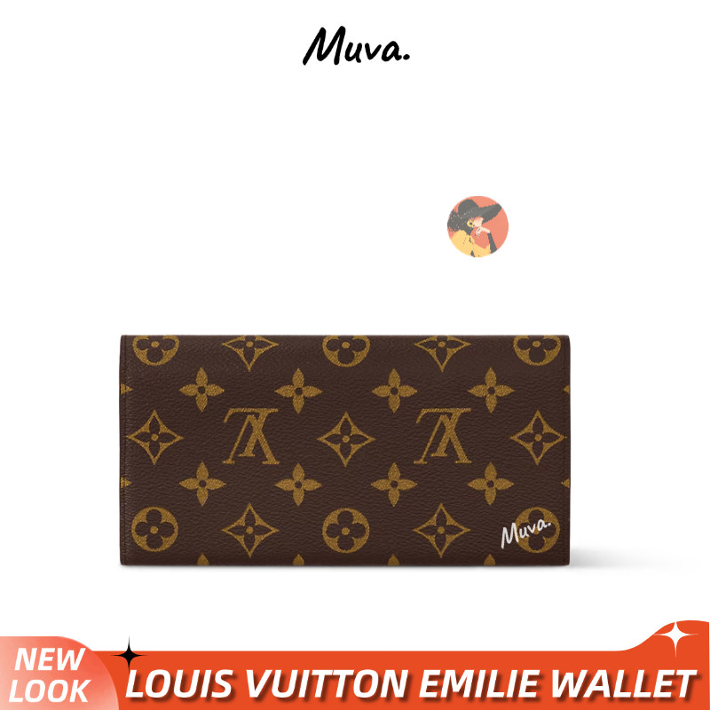 หลุยส์วิตตองLouis Vuitton Emilie Women/Long Wallets ผู้หญิง/ยาว/กระเป๋าสตางค์