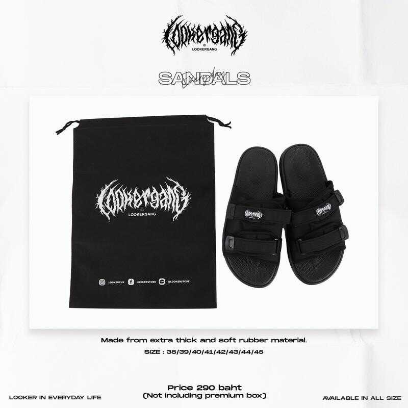รองเท้าแตะใหม่ LOOKER GANG