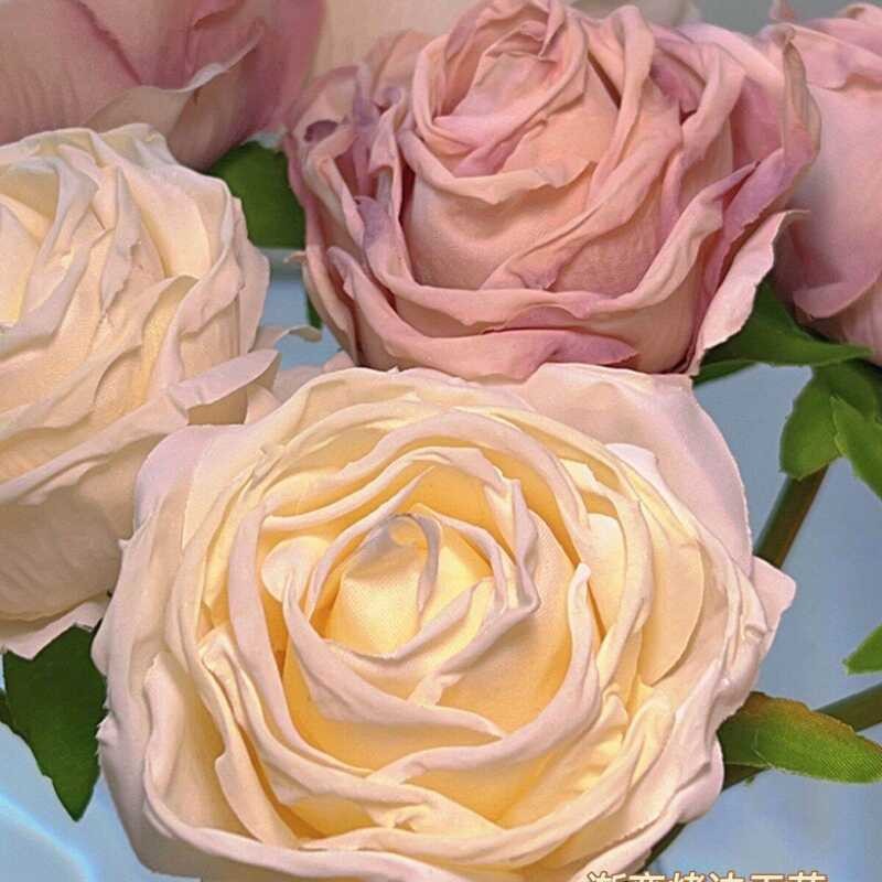Table, Dining Tabletop, Living , Wet Decoration, Arrangement, Dry Bouquet, Lychee Rose Artificial