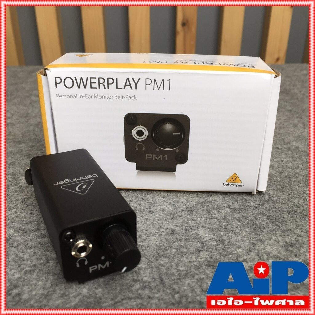 หูฟังเล่นเกมส์ BEHRINGER PM1 in-ear monitor amplifier EarMonitor เครื่องช่วยฟัง หูฟังMonitor