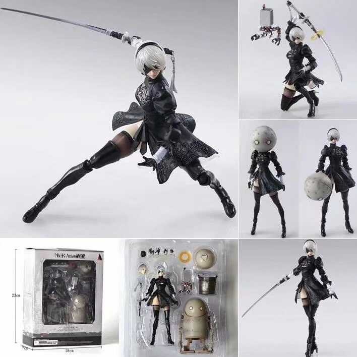 P PA เปลี่ยนเป็น Neil Mechanical Era 2b Miss Mechanical Life Body Action Figure อะนิเมะโมเดล