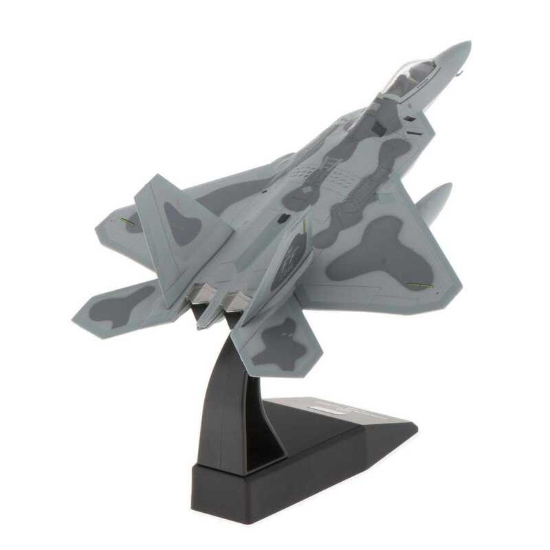 LY 1:100 Lahomia เครื่องบินอเมริกันf-22 Fighter Raptor Pplaneโมเดลโลหะผ
