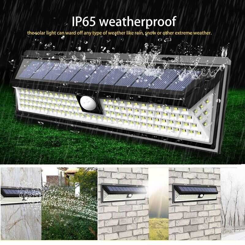 Solar 🍀 Wall LED Outdoor Lighting Sensor Street Garden Lights