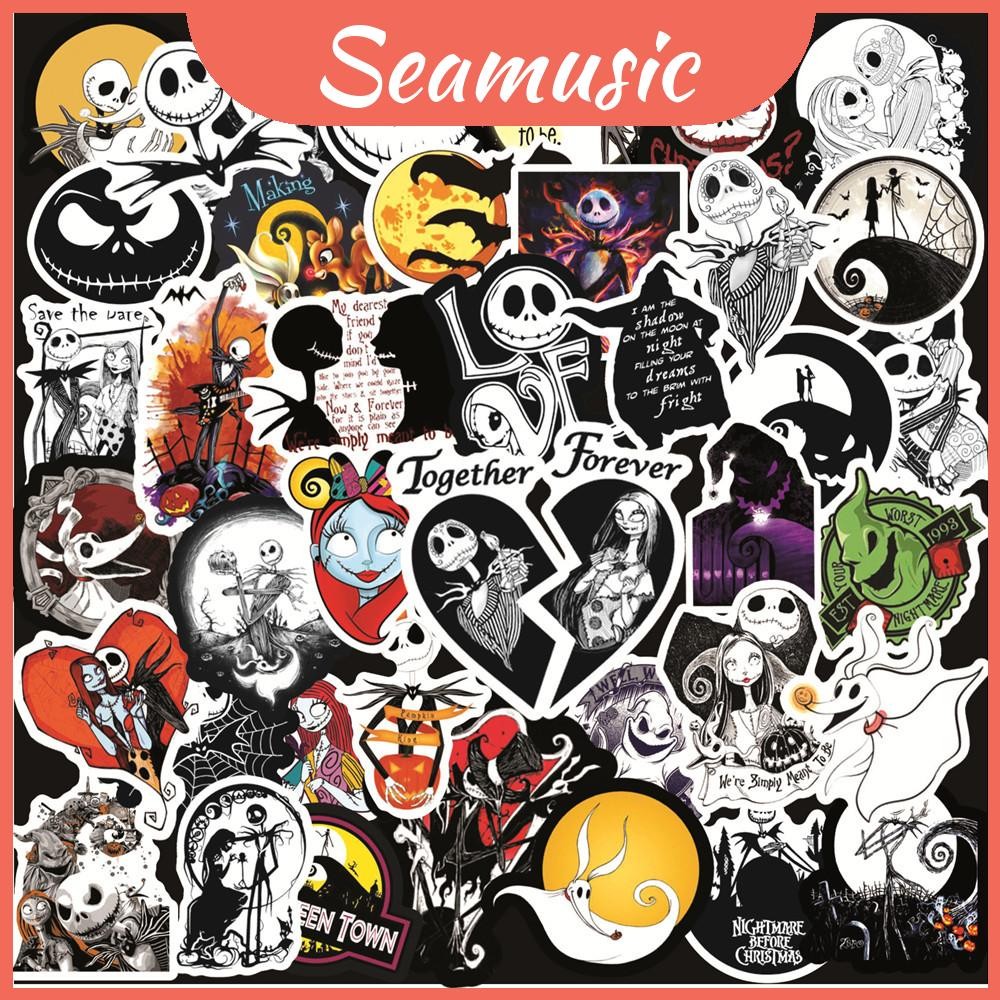 The Nightmare Assorted Before Christmas สติ๊กเกอร์สําหรับเคสโทรศัพท์และ