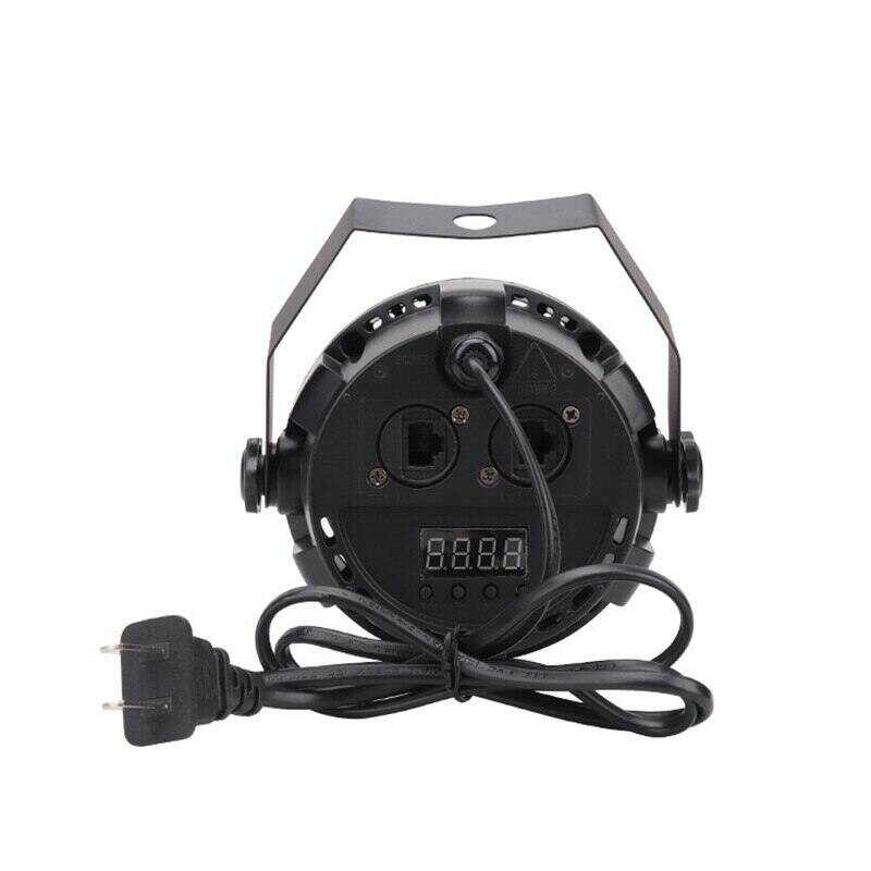 LED ไฟ Rgbw Led Par Light 12W X 3 Led Dmx Wash Par Can ไฟเวทีสว่างเป็นพิเศษ